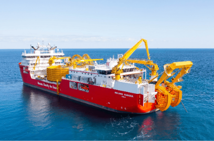 nexans aurora, nexans, Celtic Interconnector, interconnection des réseaux électriques français et irlandais, RTE, EirGrid