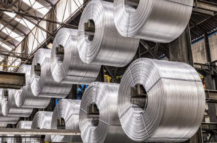 Nexans, Trimet reels, recycled aluminium