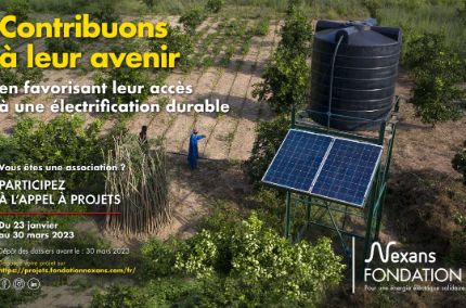 Fondation Nexans, appel à projets