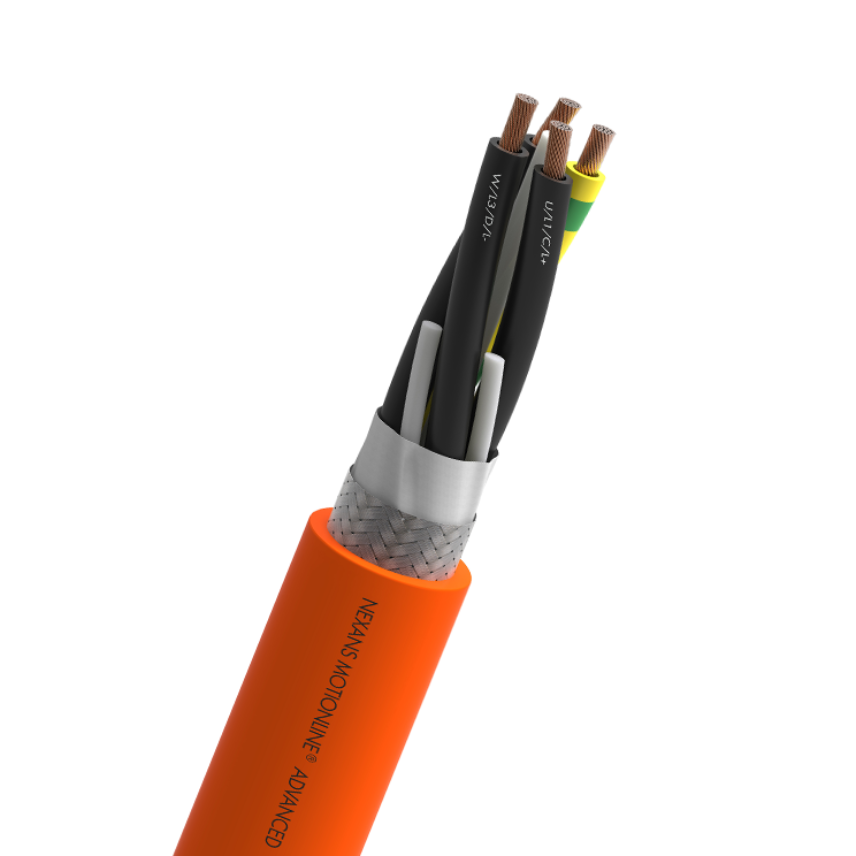 SERVO MOTOR CABLES ACC. TO NEXANS MOTIONLINE® STANDARD 800ratio