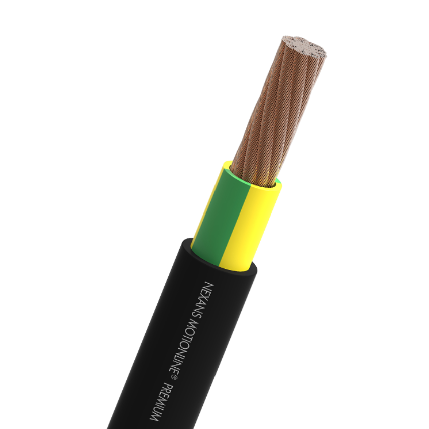 SINGLE CORE POWER CABLES - UNSHIELDED Y+G
