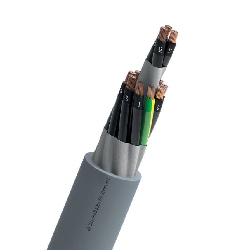 TRAY CABLES UNSHIELDED FOR DYNAMIC APPLICATION