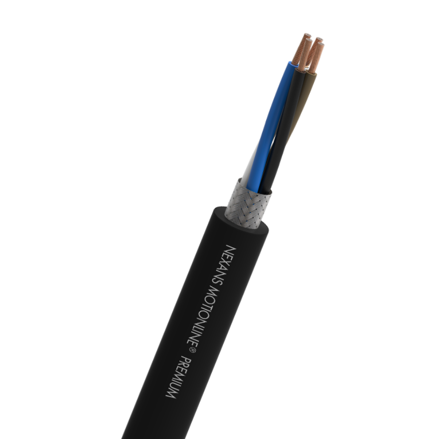 SENSOR CABLES FOR DRAG CHAIN SHIELDED