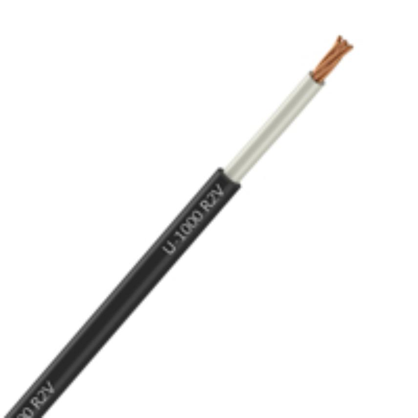 CABLE ELECTRIQUE RO2V 5 X 1.5 MM2 NOIR C DE 50M - FRANCOFA EURODIS