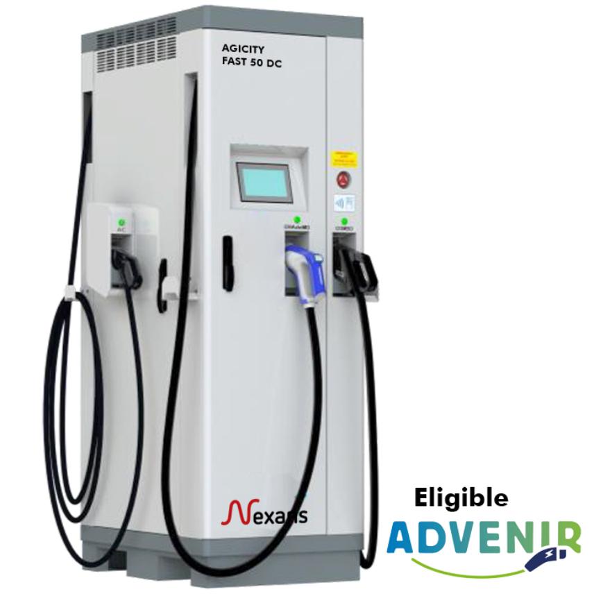 AGICITY FAST Station EU 50DC/43AC CCS/CHAdeMO/T2S