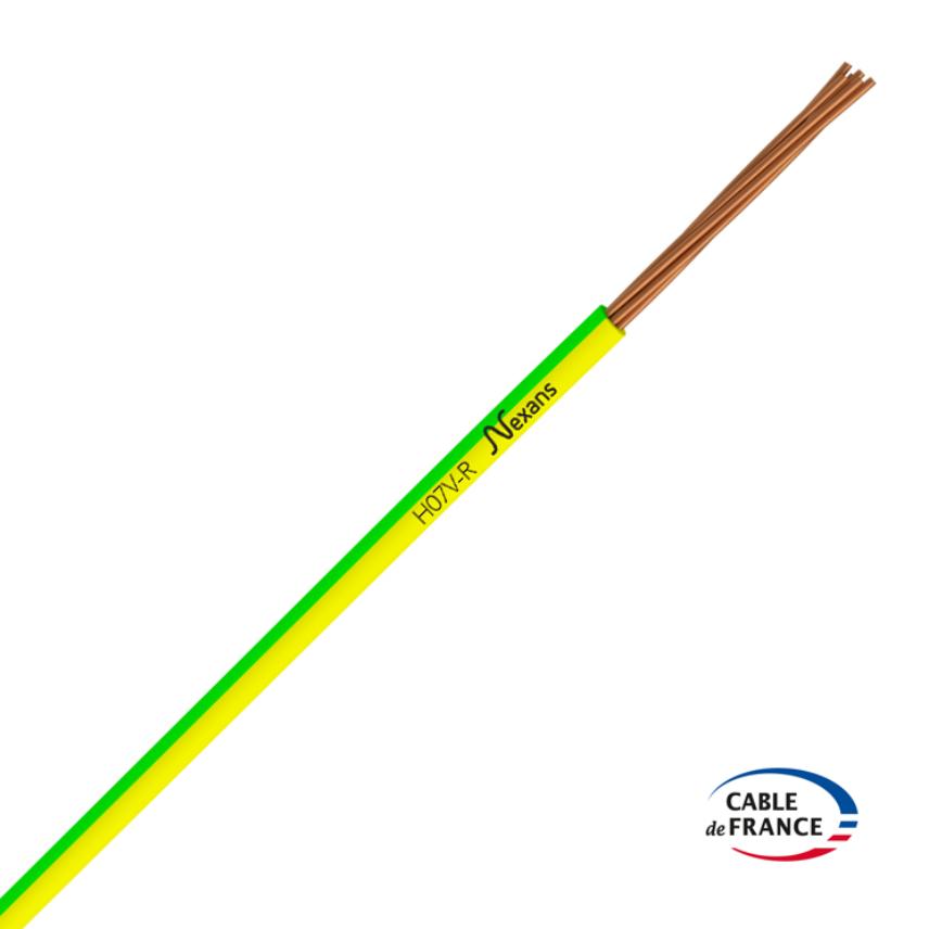 Nexans H07V-R 1x6 GREEN/YELLOW D2000m