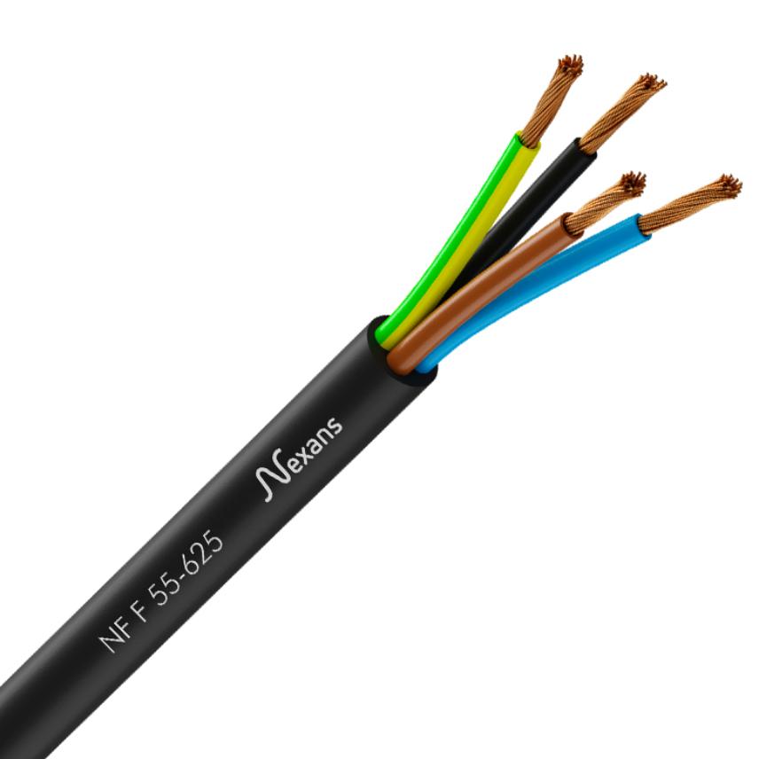NF F 55-625 (K25) multi-conducteurs 750V ou 1000V Cl5 CPR B2ca-s1a, d0, a1