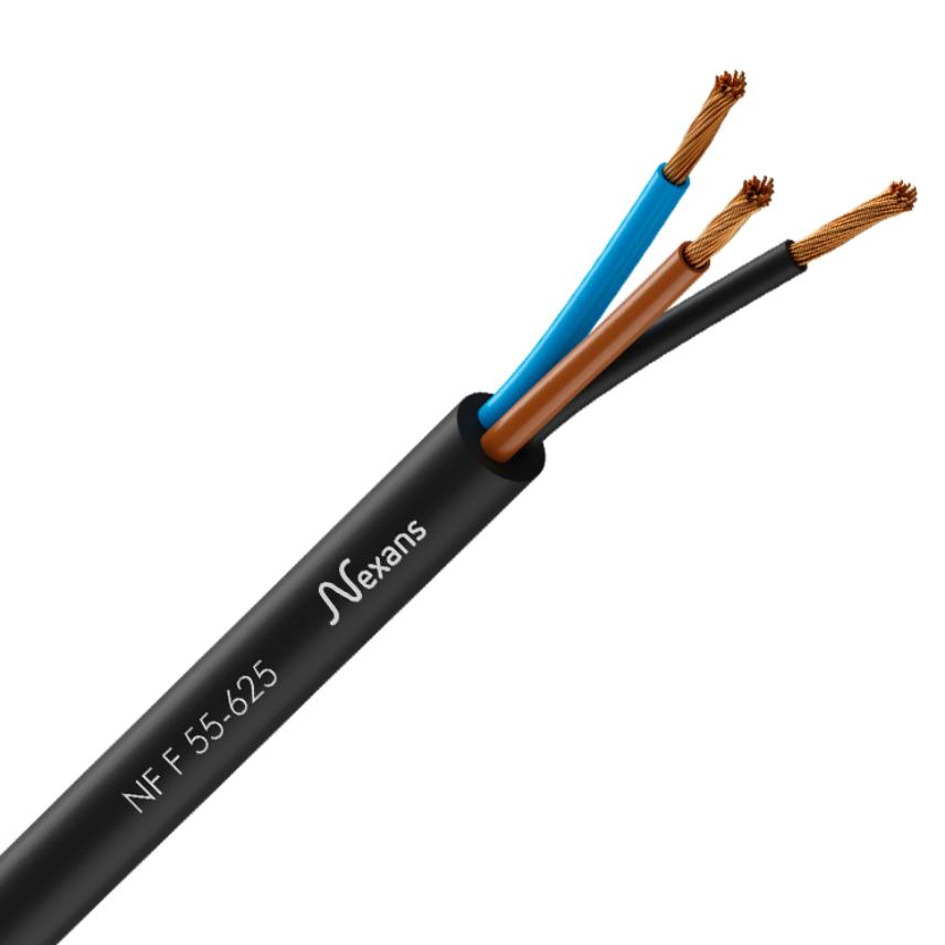 NF F 55-625 (K25) multi-conducteurs 750V ou 1000V Cl5 CPR B2ca-s1a, d0, a1