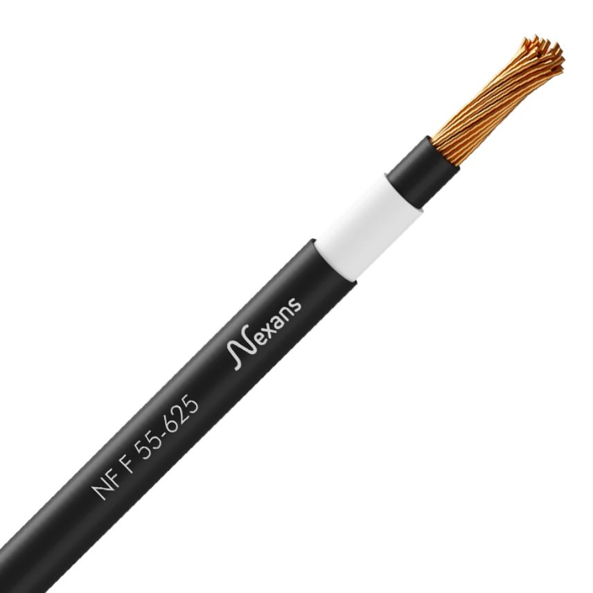 NF F 55-625 (K25) mono-conducteur 1000V ou 1800V Cl5 CPR B2ca-s1a, d0, a1