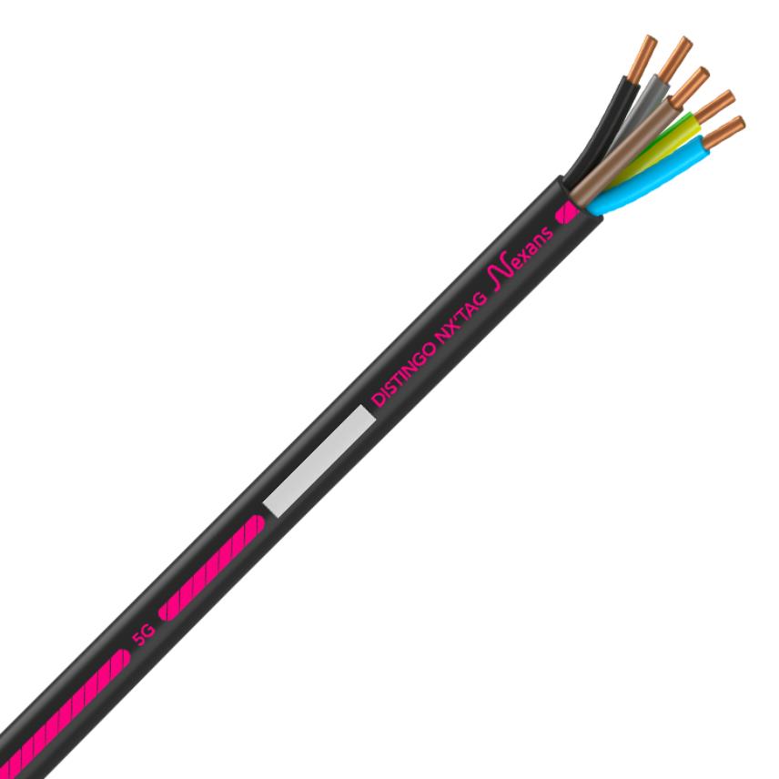 Nexans U-1000 R2V DISTINGO NX'TAG™ 5G1.5 D500m