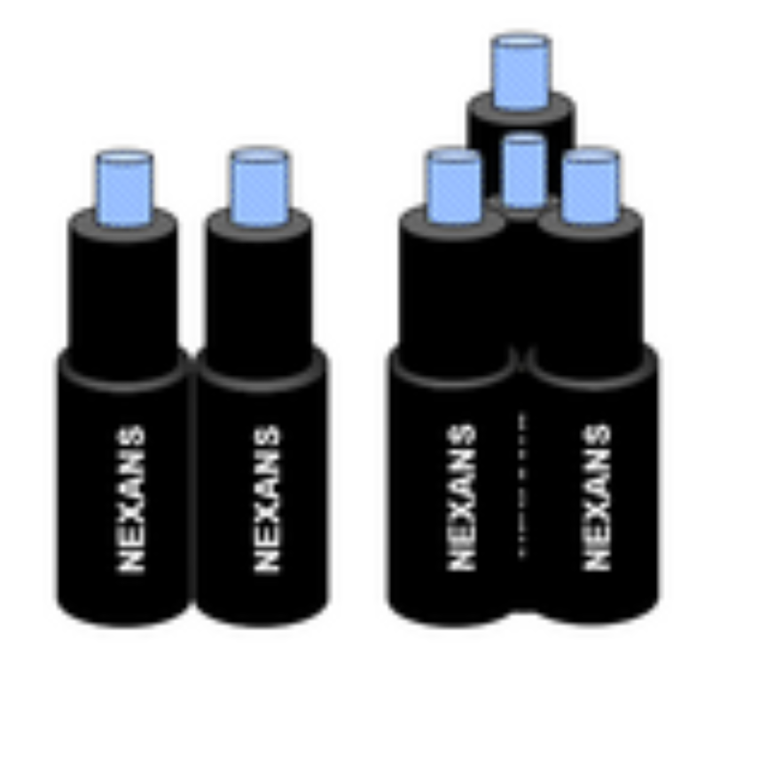 NEXANS Cca FR-N1X1G1-AR 3x1x70+50 IRVE