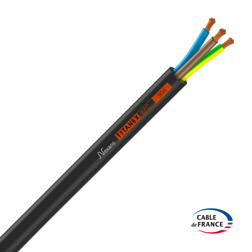 FILM COIL H07RNF 3G6 3m BK.