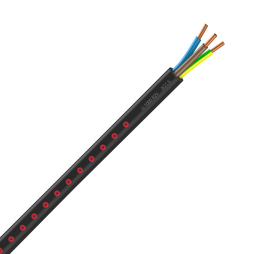 U-1000 R2V 3G1,5 C25m
