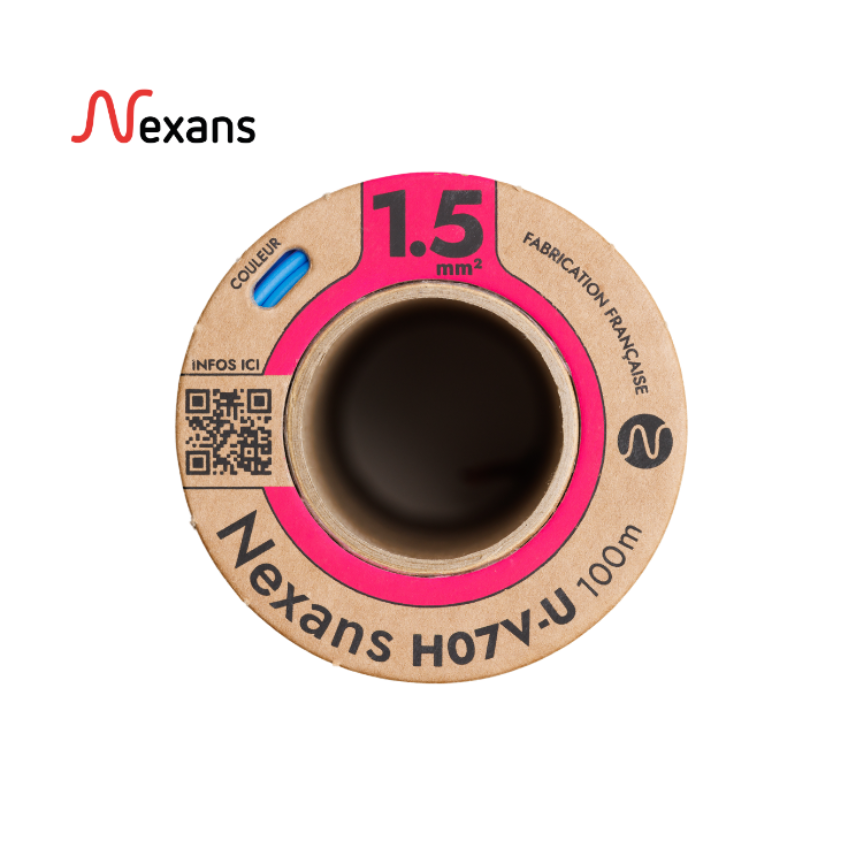 Nexans H07V-U MOBIWAY POP 1x1.5 blue D100