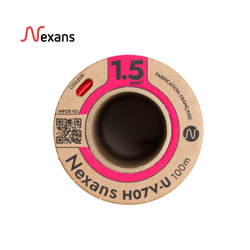 Nexans H07V-U MOBIWAY POP 1x1.5 red D100