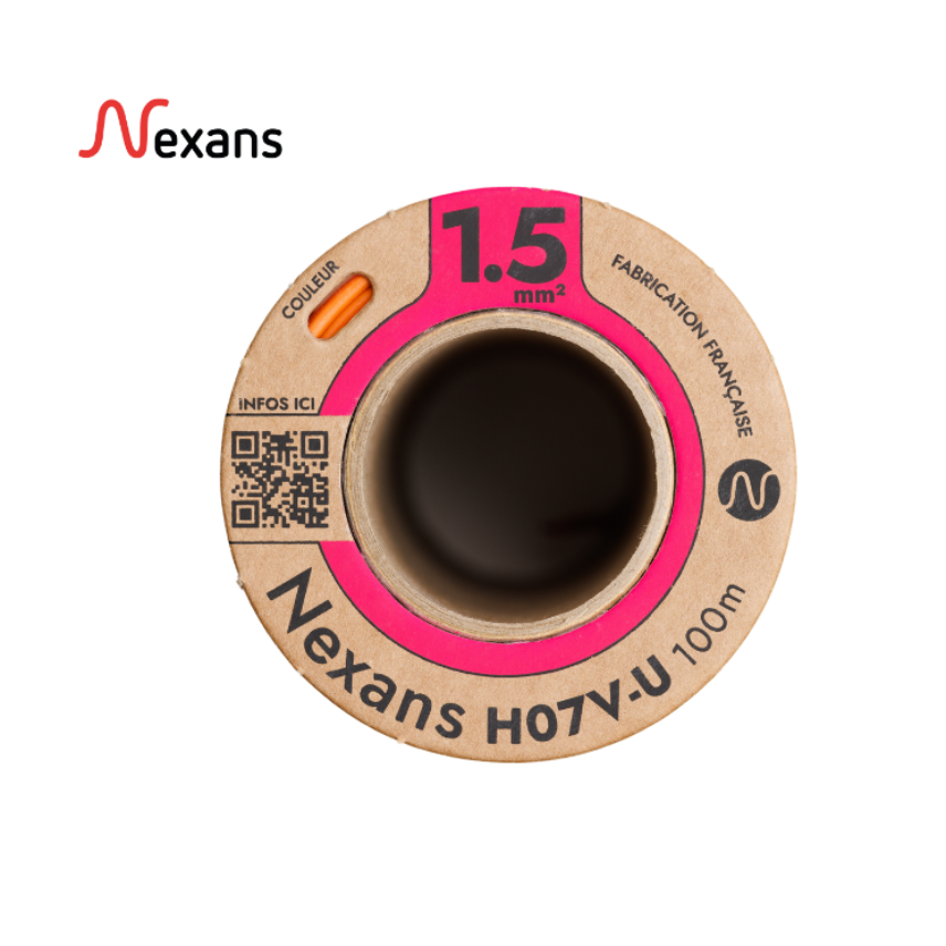 Nexans H07V-U MOBIWAY POP 1x1.5 orange D100