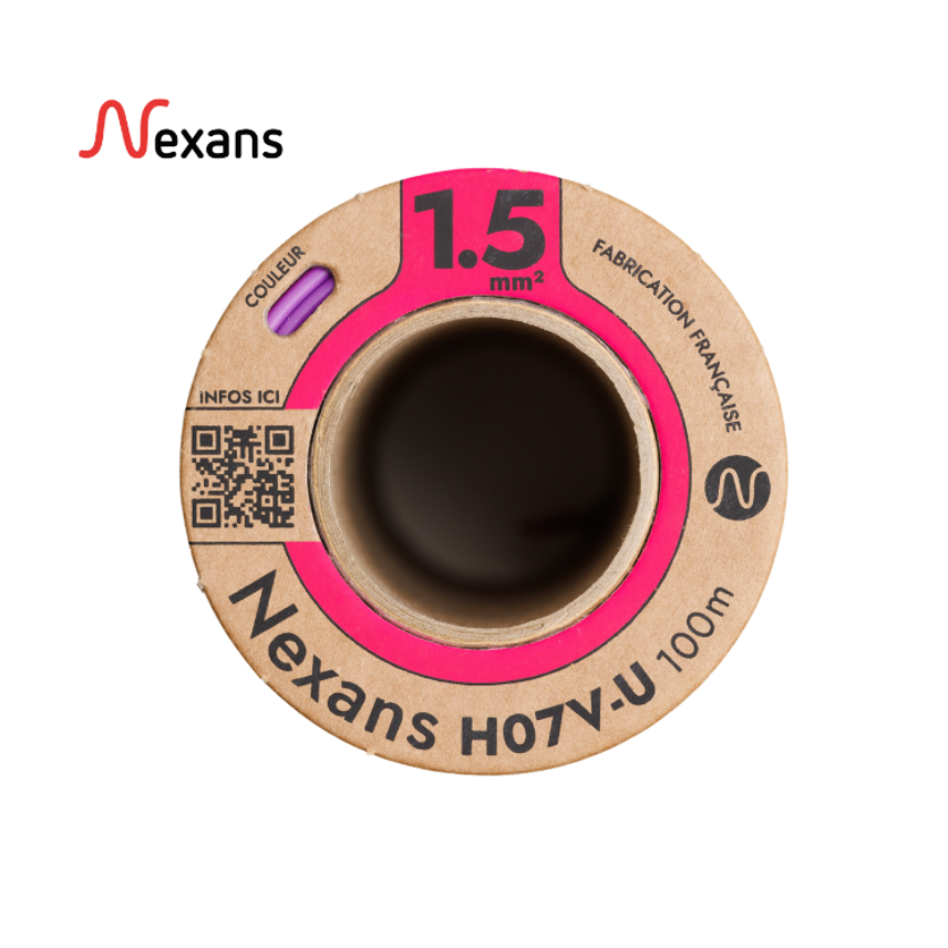 Nexans H07V-U MOBIWAY POP 1x1.5 purple D100