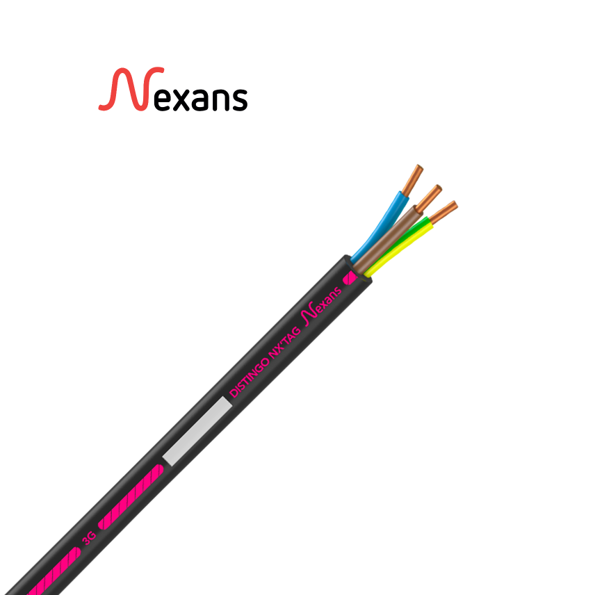 Nexans U-1000 R2V DISTINGO NX'TAG™ 3G1.5 R50m