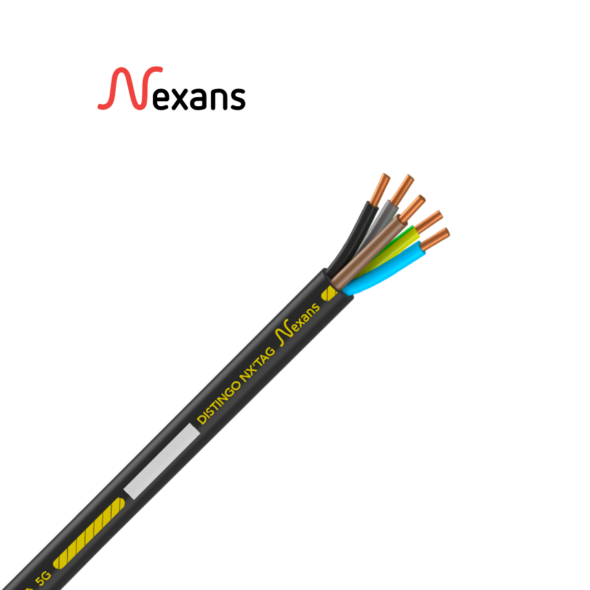 Nexans U-1000 R2V DISTINGO NX'TAG™ 5G2.5 R50m