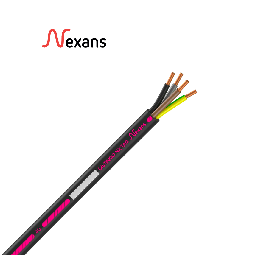 Nexans U-1000 R2V DISTINGO NX'TAG™ 4G1.5 R50m