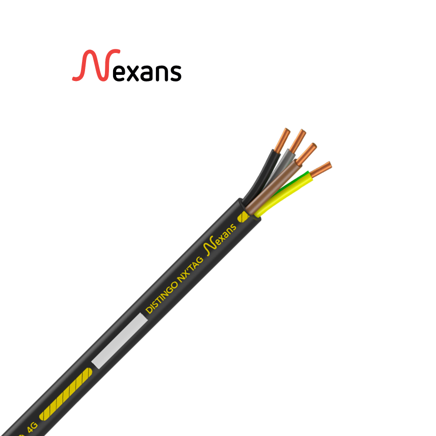 Nexans U-1000 R2V DISTINGO NX'TAG™ 4G2.5 R50m