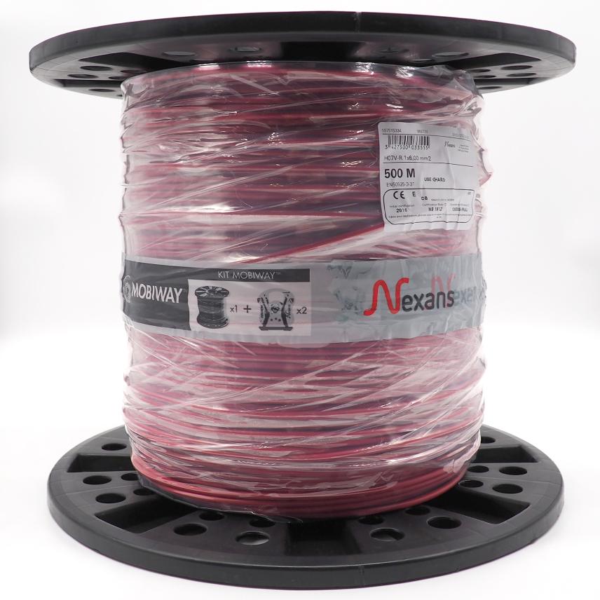 Nexans H07V-R MOBIWAY™ MOB 1x6 Rouge T500