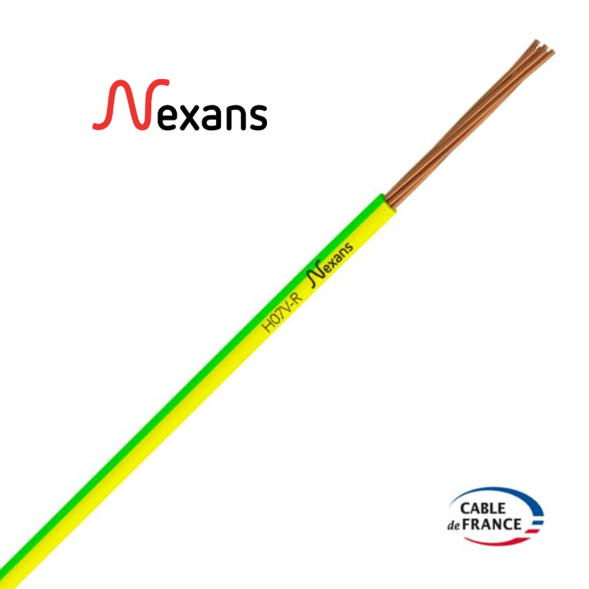 Nexans H07V-R MOBIWAY™ MOB 1G6 GREEN/YELLOW D500